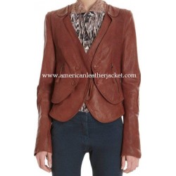 Kate Beckett Castle Leather Jacket