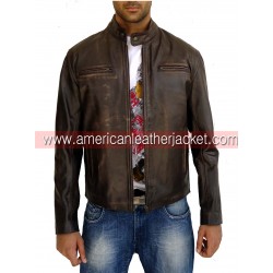 Mark Wahlberg Contraband Leather Jacket