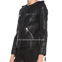 Covert Affairs Annie Walker Black Leather Jacket