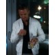 Crazy Stupid Love Ryan Gosling White Leather Jacket