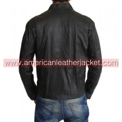 Tony Stark Iron Man Leather Jacket