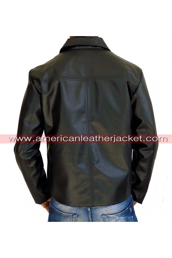 Layer Cake Leather Jacket