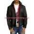 Layer Cake Leather Jacket
