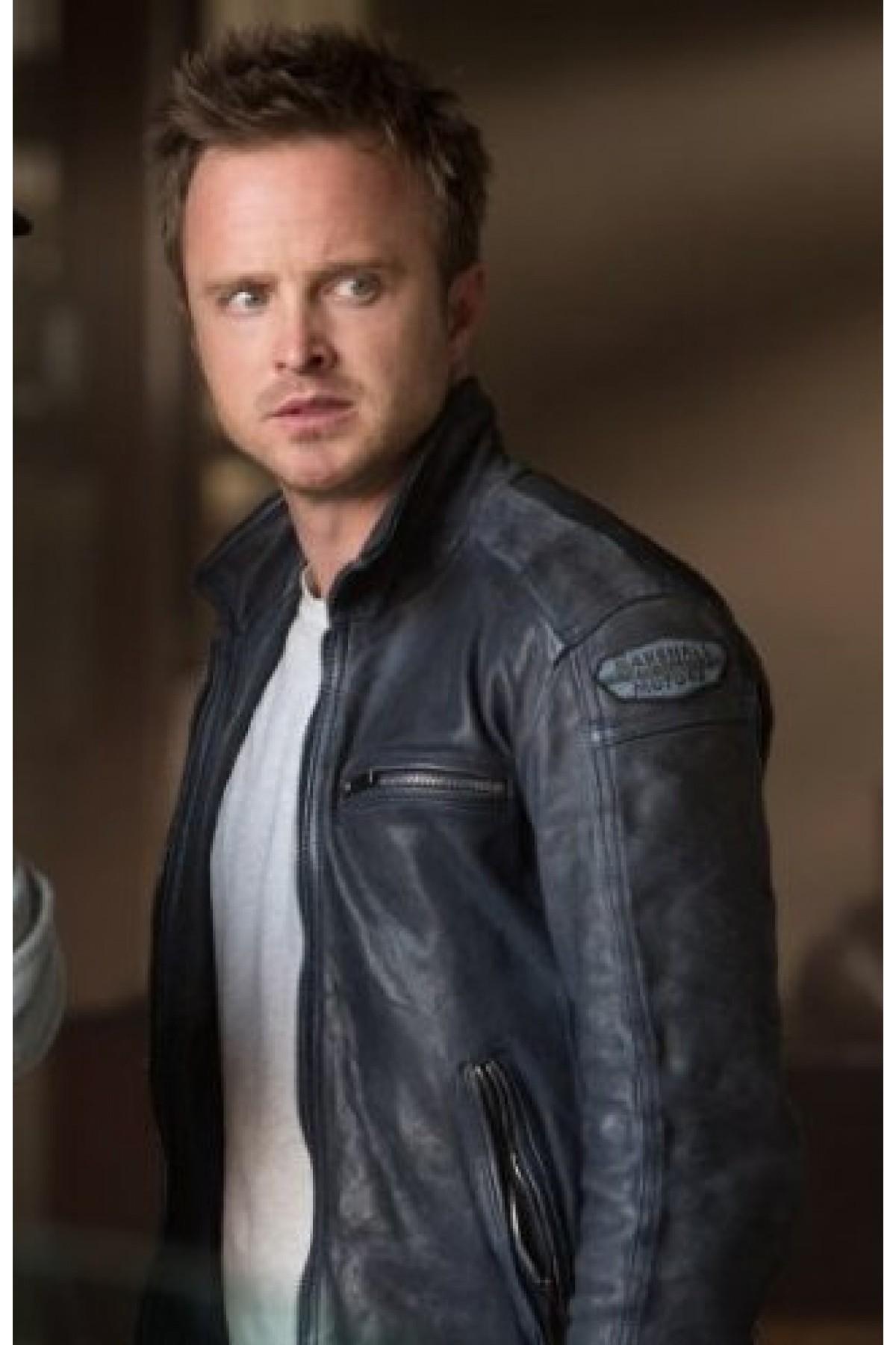 Need For <b>Speed</b> Aaron Paul Leather Jacket.