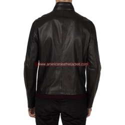 The Vampire Diaries Season 5 Damon Salvatore Leather Jacket