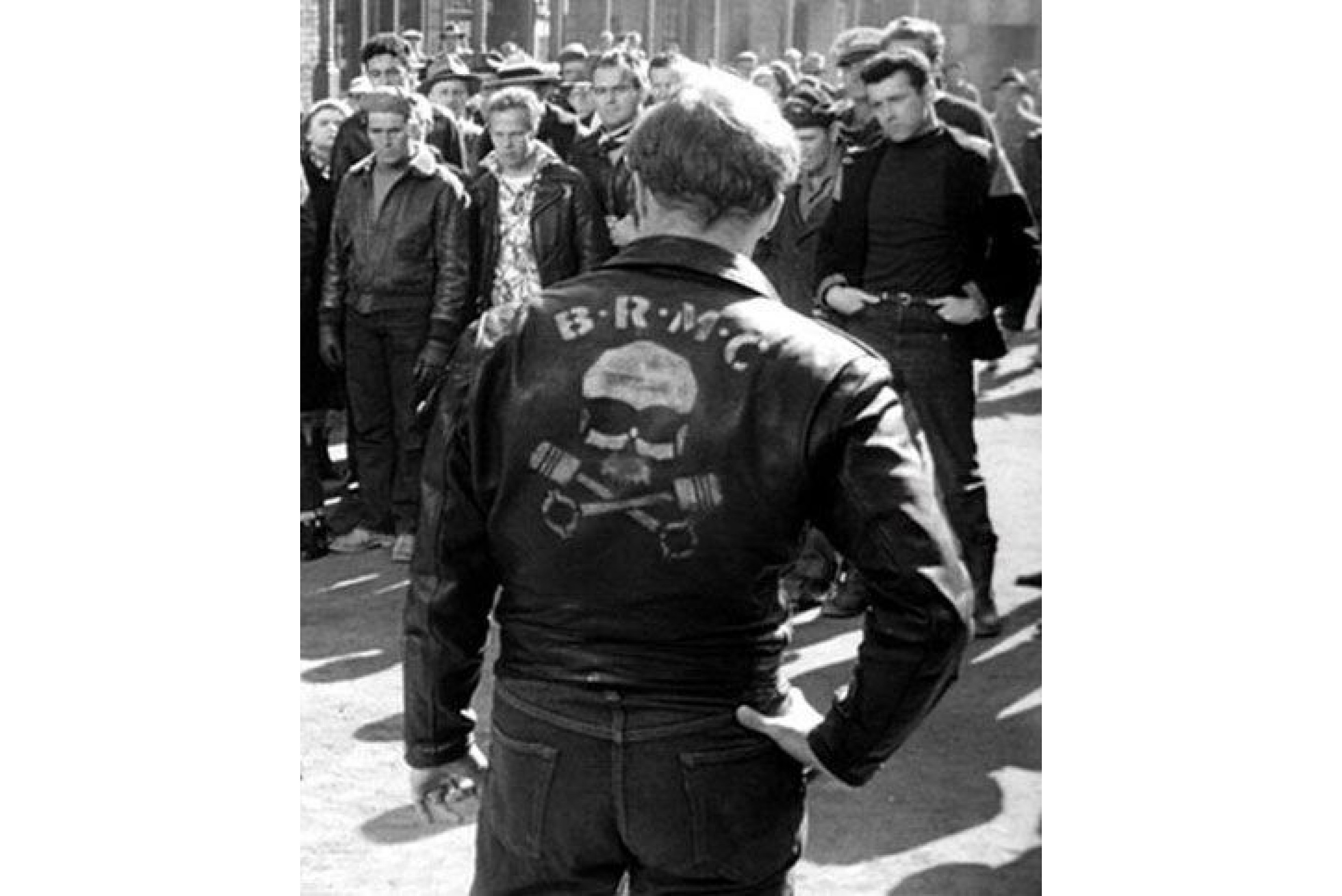 Marlon Brando Johnny Strabler BRMC The Wild One Leather Jacket