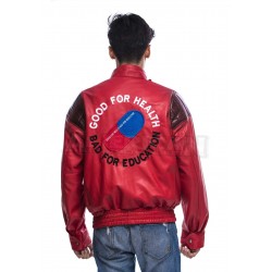 Akira Kaneda Red Leather Jacket