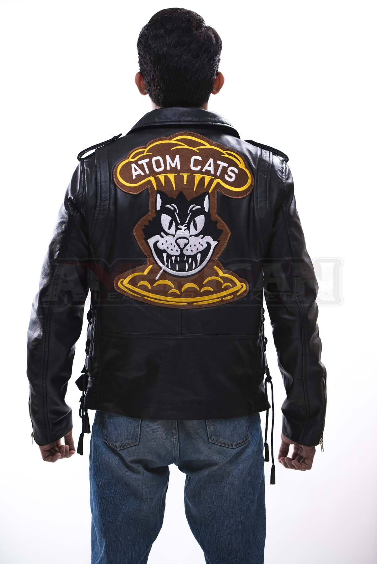 Fallout 4 Atom Cats Leather Jacket For Sale