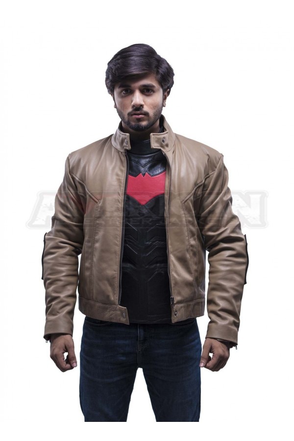 Batman Jason Todd Red Hood Leather Jacket and Vest