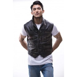 Hell on Wheels Cullen Bohannan Leather Vest Hell on Wheels Cullen Bohannan Leather Vest