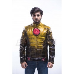 Eobard Thawne Reverse Flash Leather Jacket Costume