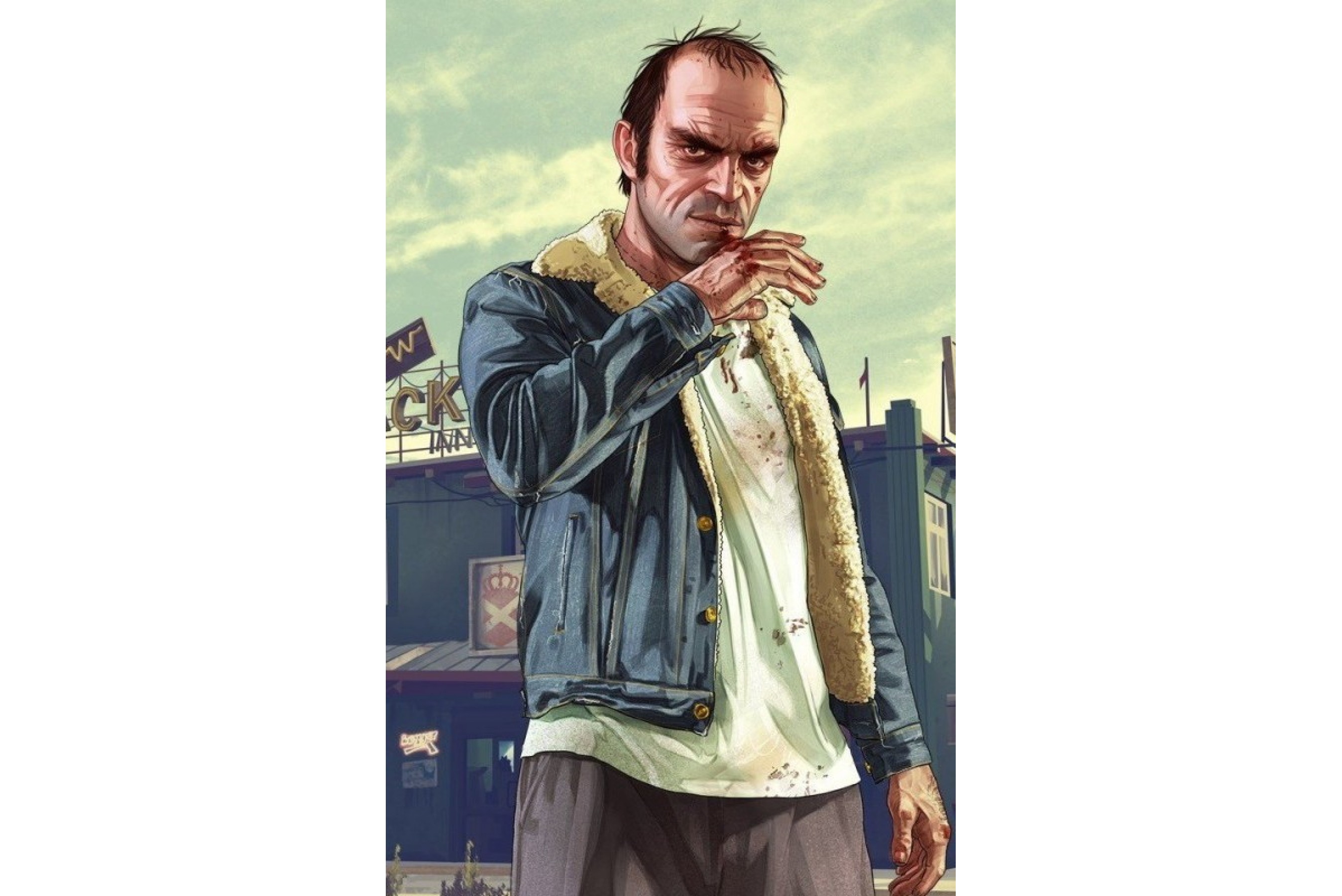 GTA V Trevor Philips Denim Jacket