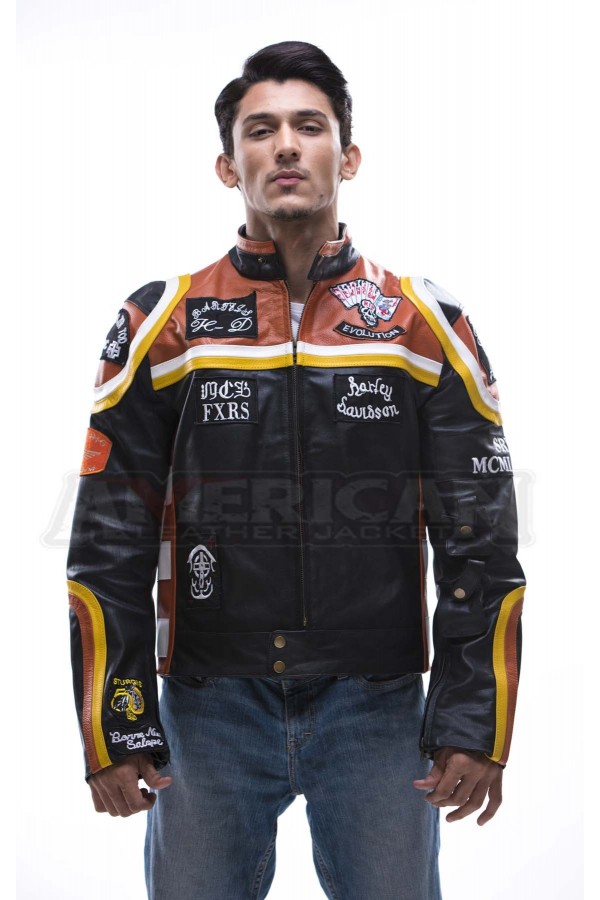  Harley  Davidson  and Marlboro  Man  Leather  Jacket  for sale