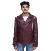 No More Heroes Red Leather Jacket
