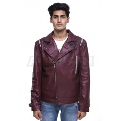 No More Heroes Red Leather Jacket