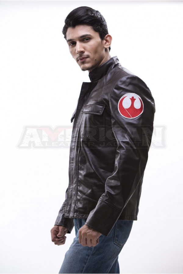 Star Wars The Last Jedi Poe Dameron Leather Jacket