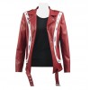Ready Player One Art3mis Samantha Red Leather Jacket