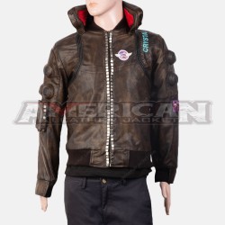 Samurai Cyberpunk 2077 Leather Jacket