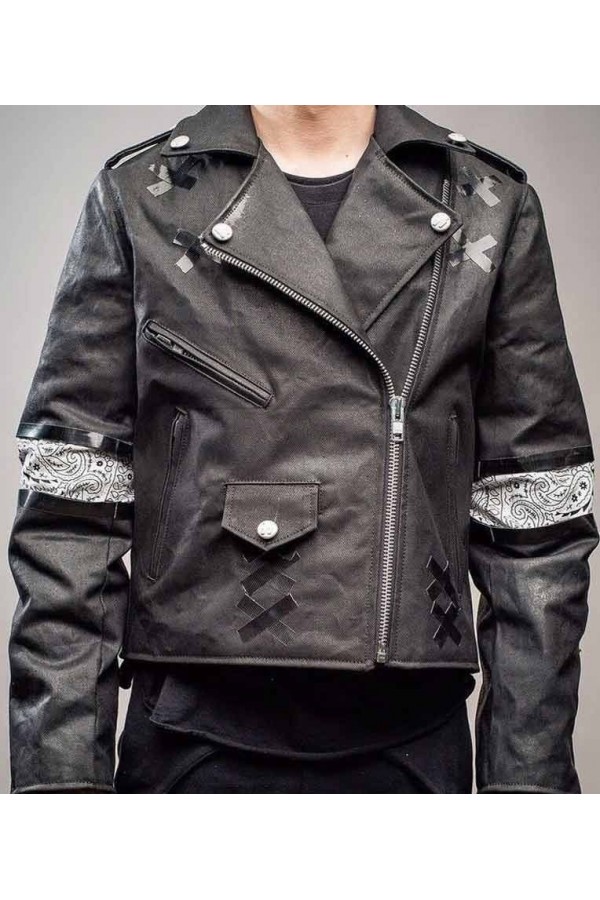 Daft Punk Instant Crush Shark Julian Casablancas Leather Jacket