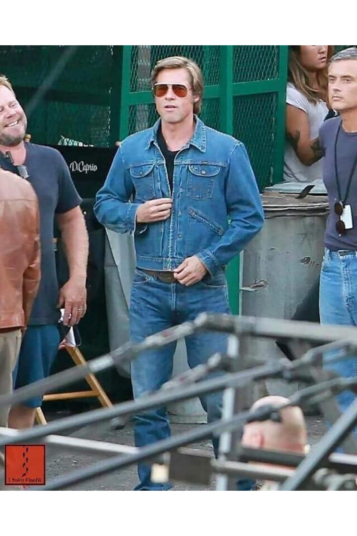 Brad Pitt Once Upon a Time in Hollywood Blue Denim Jacket
