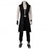 Devil May Cry 5 V Black Leather Trench Coat