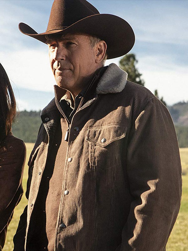 John Dutton Yellowstone Brown Corduroy 