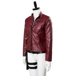 Resident Evil 2 Remake Claire Redfield Leather Jacket