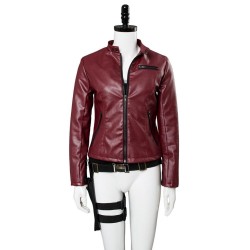Resident Evil 2 Remake Claire Redfield Leather Jacket