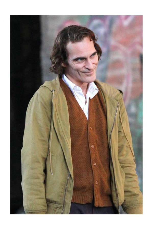 Joker Joaquin Phoenix Hooded Cotton Jacket