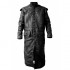 Black Sails Captain Flint Black Trench Leather Coat