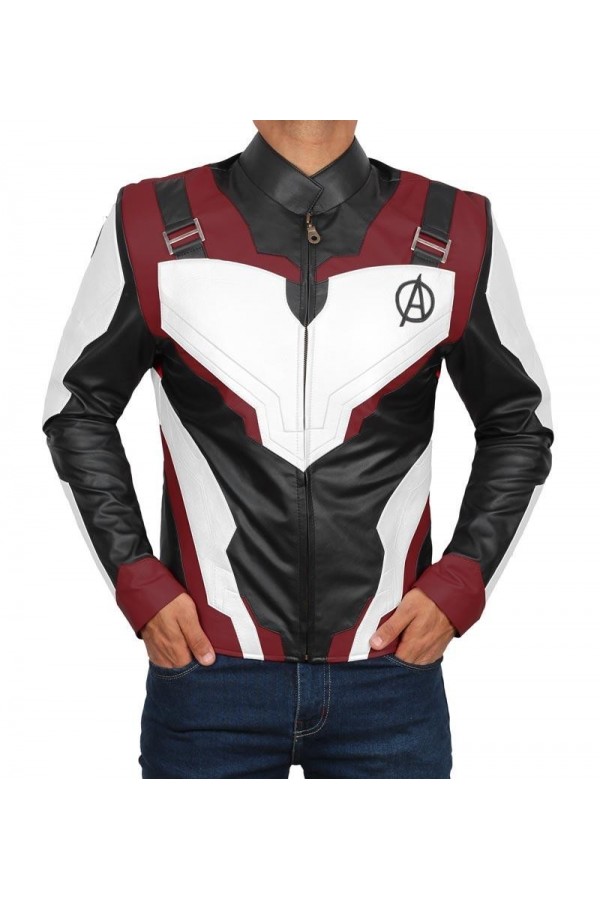 Iron Man Avengers End Game Quantum Leather Jacket