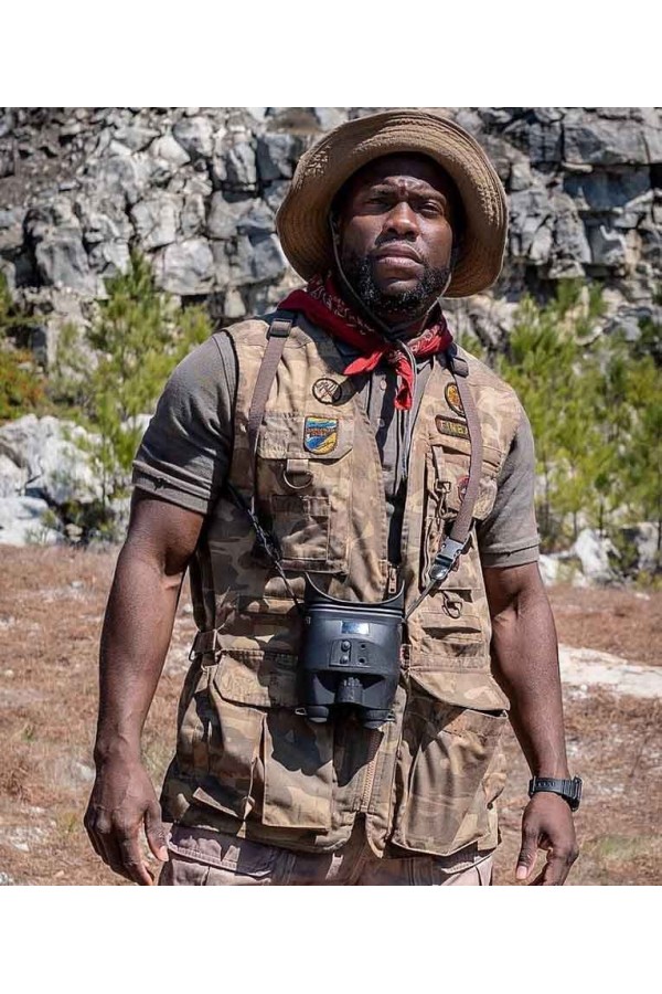 Kevin Hart Jumanji The Next Level Camouflage Vest