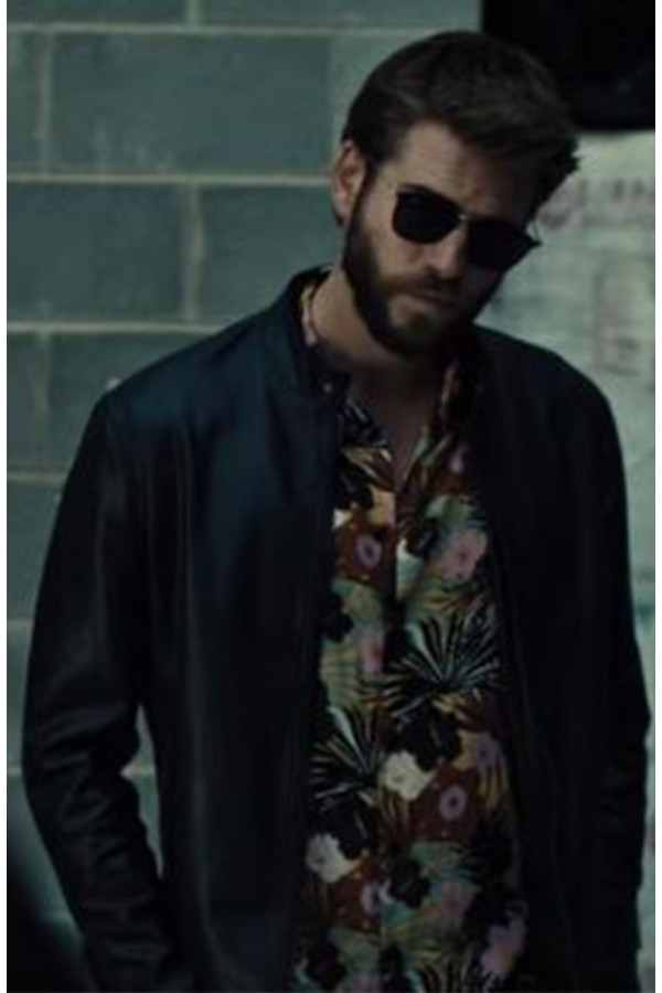 Killerman Liam Hemsworth Black Leather Jacket Killerman Liam Hemsworth Black Leather Jacket