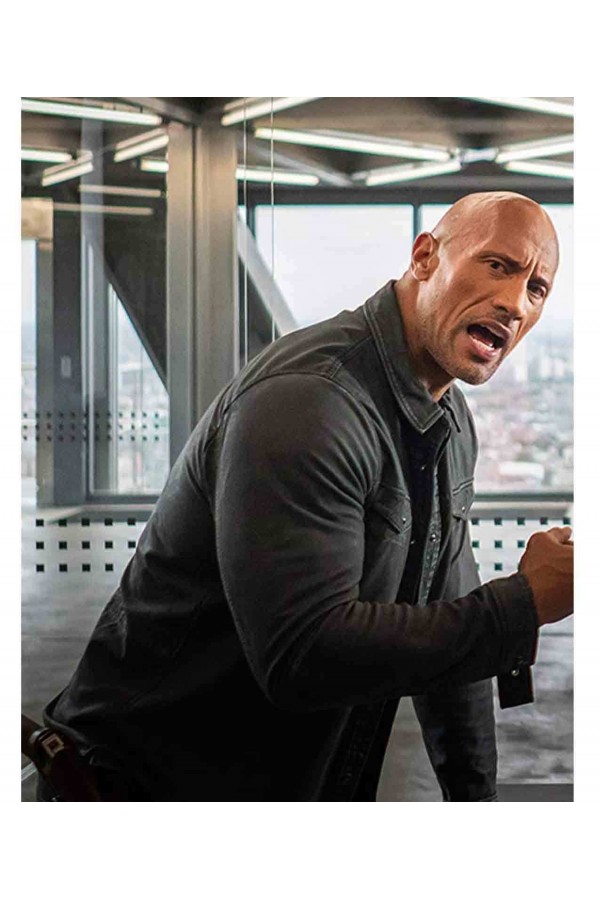 Dwayne Johnson Fast and Furious Hobbs & Shaw Cotton Jacket