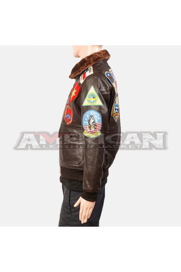 Tom Cruise Top Gun 2 Maverick US Navy Leather Jacket 2020