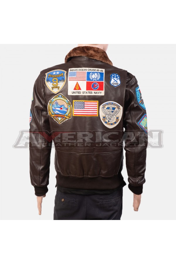Tom Cruise Top Gun 2 Maverick US Navy Leather Jacket 2020