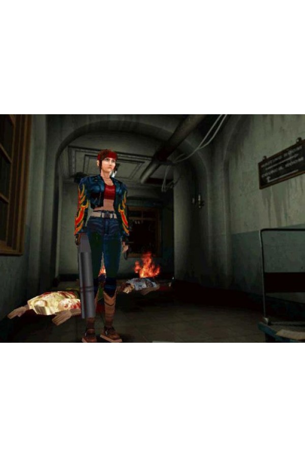Resident Evil Claire Redfield Biker Leather Jacket