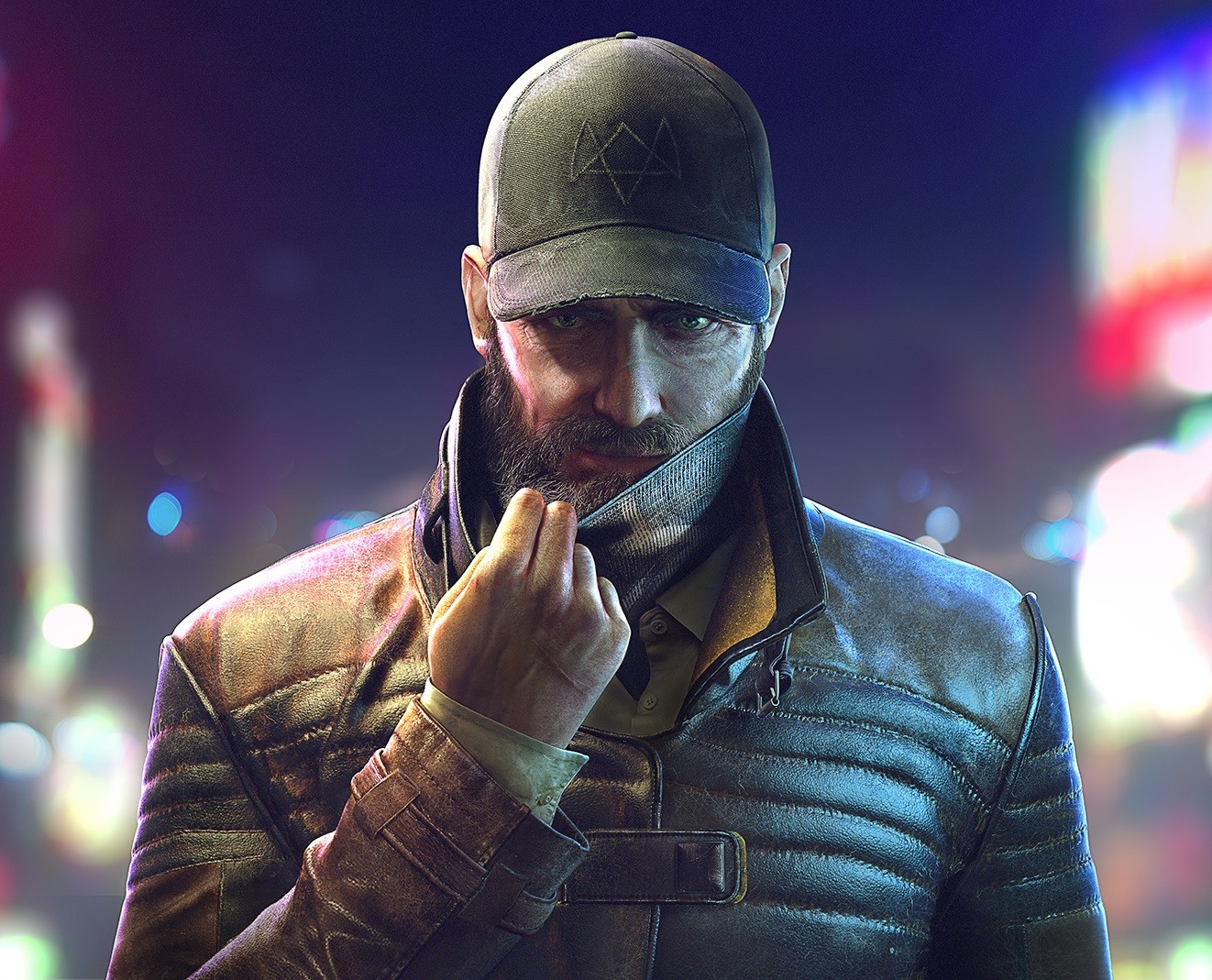 Watch Dogs Legion Aiden Pearce Leather Jacket Coat