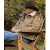 John Dutton Yellowstone Season 3 Leather Jacket
