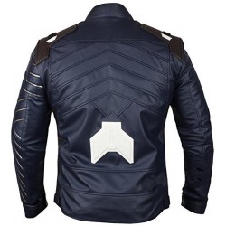 Avengers Infinity War Bucky Barnes Leather Jacket