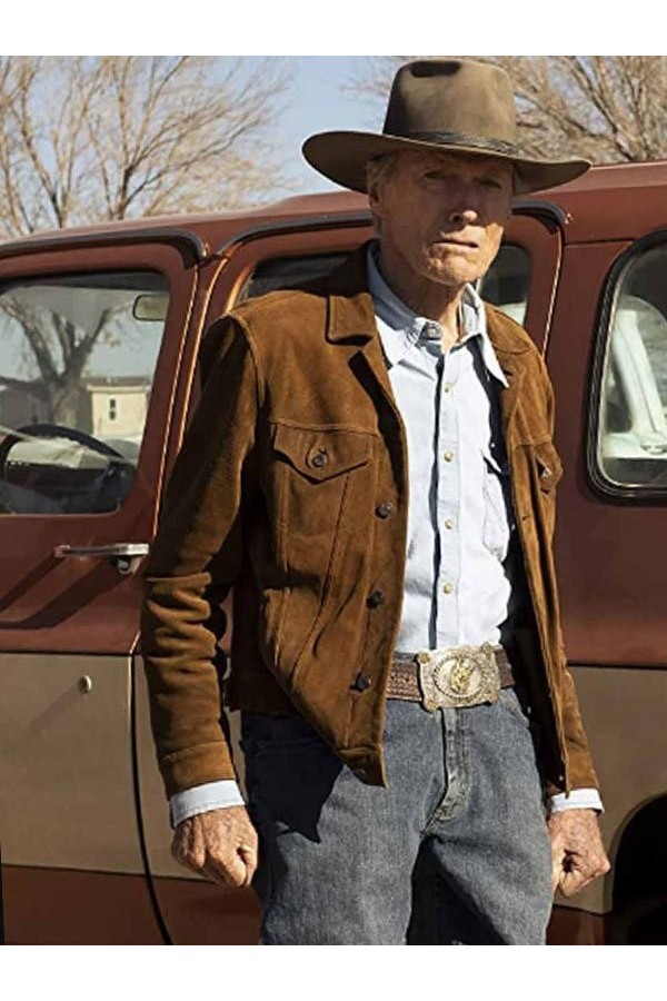 Cry Macho Clint Eastwood Suede Leather Jacket