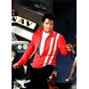 Elvis Presley Speedway Red Cotton Jacket