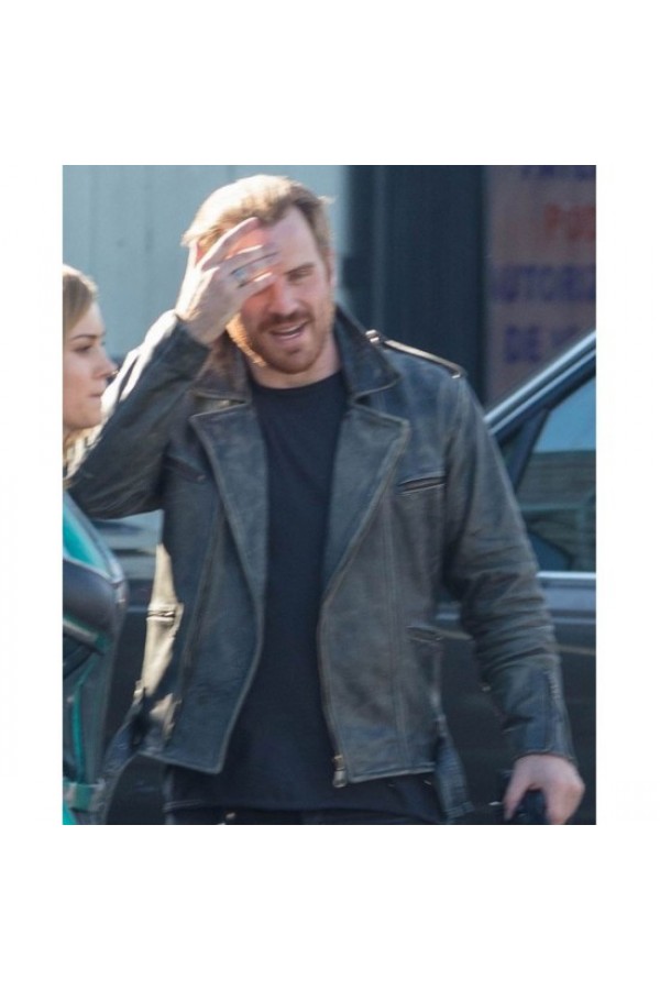 Jude Law Captain Marvel Leather Jacket