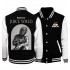 Juice Wrld Black & White Varsity Jacket