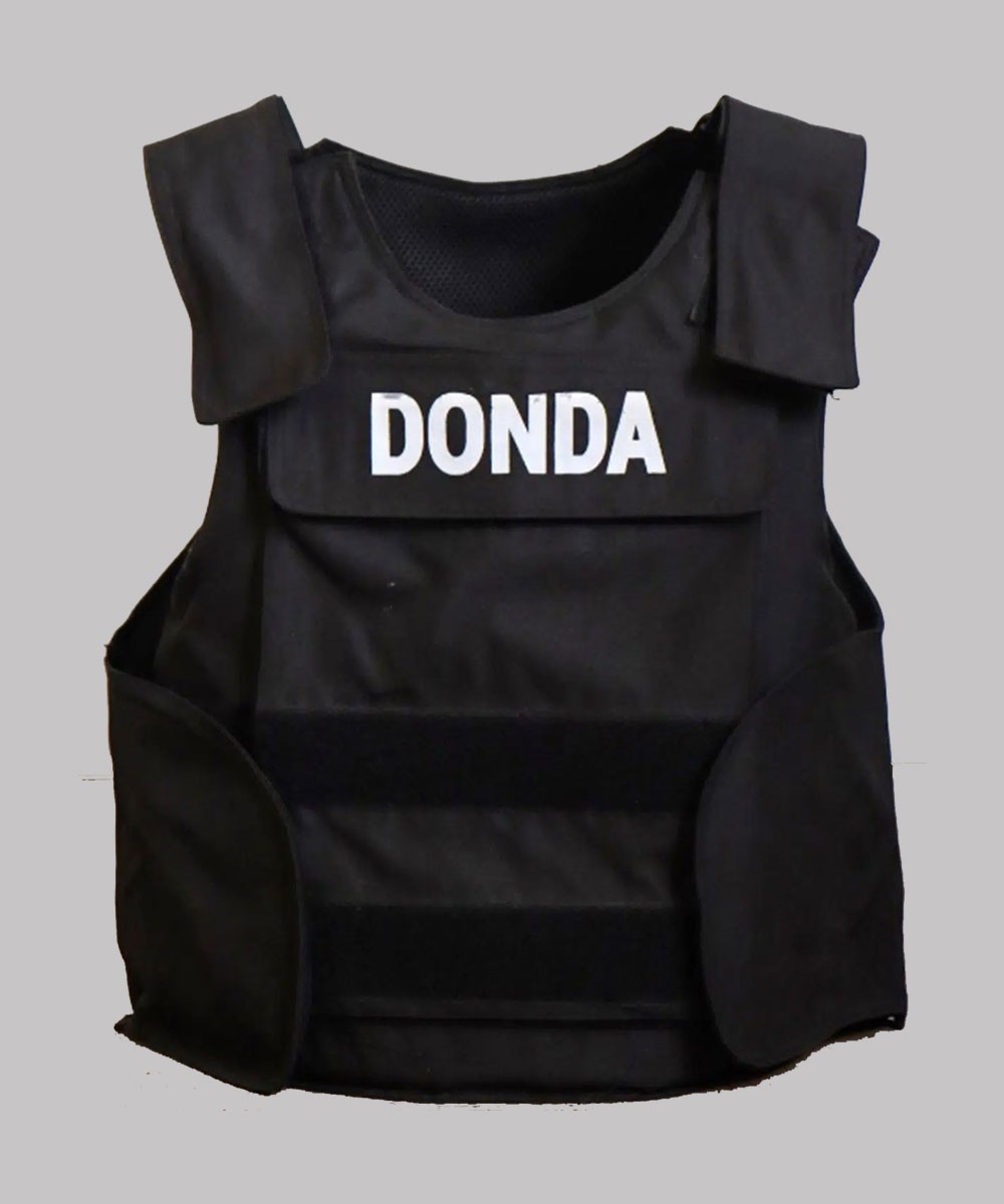Kanye Yeezy DONDA Black Vest