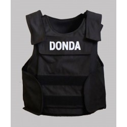 Kanye Yeezy DONDA Black Vest