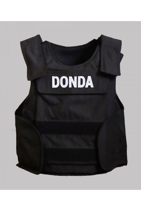 Kanye Yeezy DONDA Black Vest