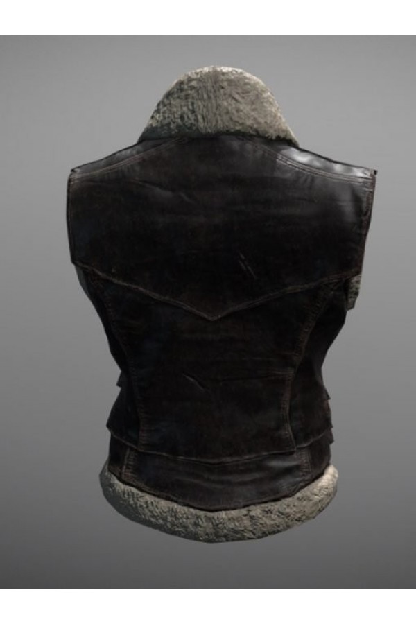 PUBG Shearling Leather Vest