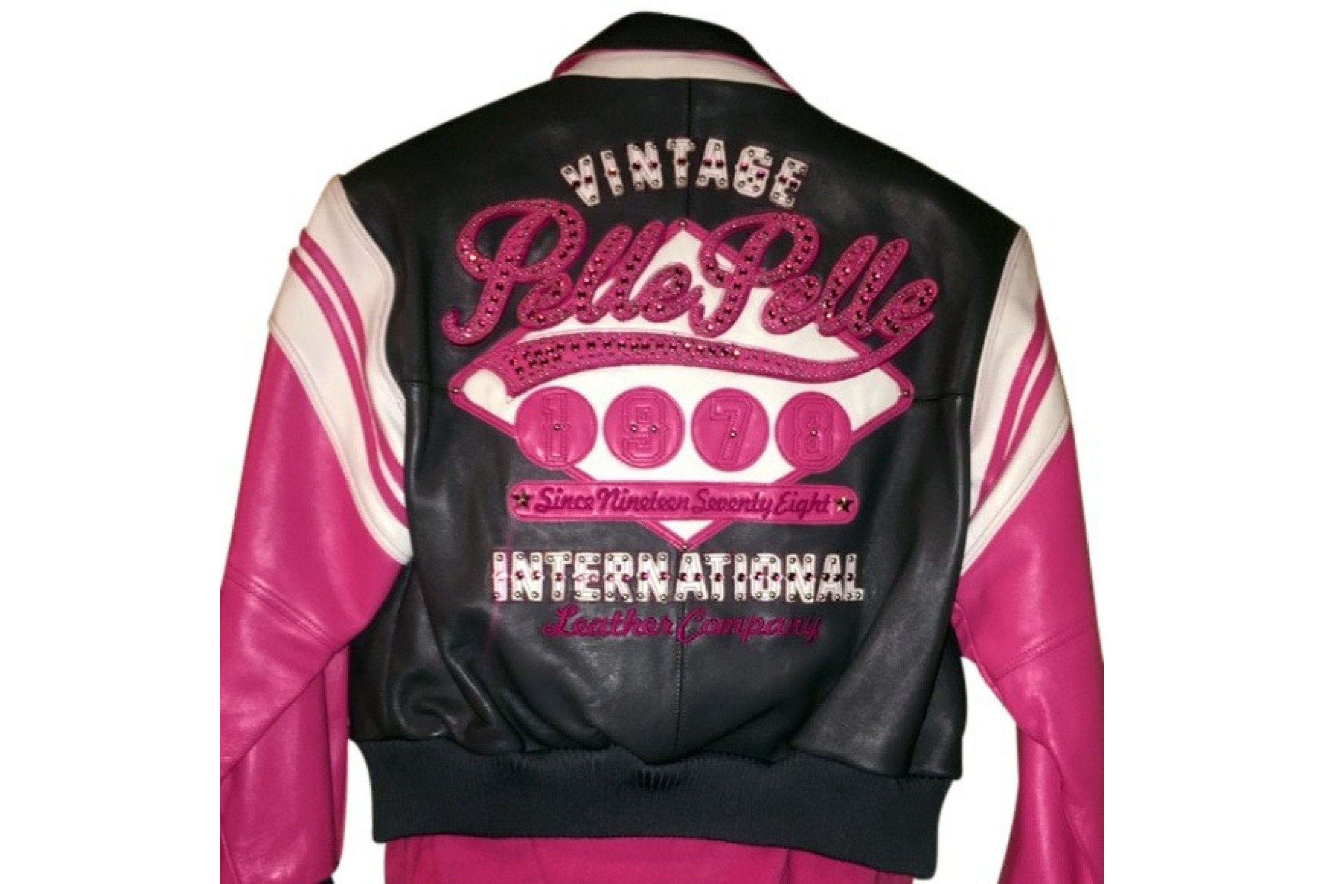 Pelle Pelle Pink Leather Bomber Jacket