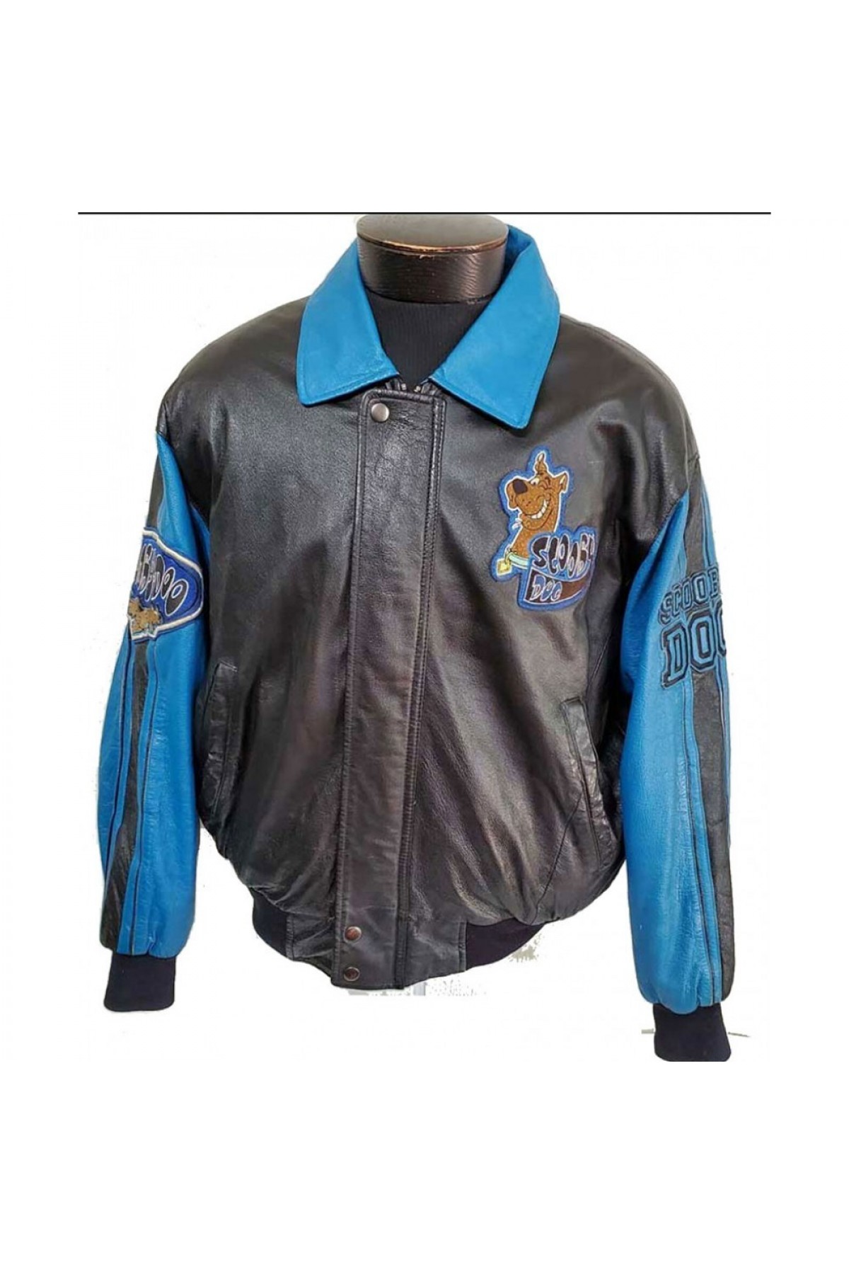 Scooby Doo Bomber Leather Jacket